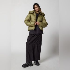 Urban Outfitters Hooded Square Puffer Jacket